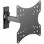 Goobay Fullmotion Single Arm 23-42in Television 180 Degree Slimline Wall Mount Carousel 1