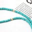 Bohemian Sea Necklace With Turquoise Beads And Shell Pendant Friendship Jewelry Carousel 4