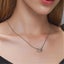 Elegant Necklace Zircon Love Heart Shape Pendant Luxury Jewelry Carousel 2