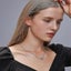 Elegant Necklace Zircon Love Heart Shape Pendant Luxury Jewelry Carousel 3