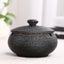 Ashtray, Terrace Outdoor Ashtray With Cover, Windproof Ashtray Black, 11*8cm Carousel 1