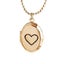 1pc Gift Necklace Valentine's Day Openable Pendant Necklace Box Picture Locket B Carousel 1