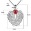 Angel Wings Necklace Guardian Angel Wings Pendant Birthstone Necklace Carousel 4