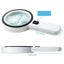 30x High Handheld Strong Magnifying Glass With 12 Led Light,best Jumbo Size Illu Carousel 3