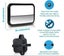 Baby Safety Mirror Child Safety Seat Viewing Mirror Back Mirror Return Installat Carousel 4