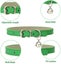 8 Pack Leather Cat Collars With Bells And Adjustable Polished Metal Buckles Dura Carousel 2
