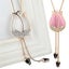 Fashion Women's Beauty Tulip Flower Pendant Rhinestones Sweater Long Necklace Carousel 2