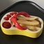 Ceramic Slippers Ashtray Flip-flops Ornaments Slipper French Fries Plates Carousel 3