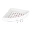 Bathroom Organizer Wall Mounted Punch-free Corner Shampoo Shower Storage Holder Carousel 1