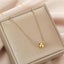 Fashion Stainless Steel Round Bead Ball Pendant Necklace Box Chain Gold Color Ch Carousel 2