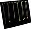 Black Velvet 17 Hook Necklace Jewelry Tray display Organizer pad showcase displa Carousel 1