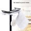 Bathroom Pole Shelf Shower Bathing Storage Rack Hollow Tray Holder Organiser Carousel 3
