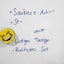 Magnetic Whiteboard Sponge, Set Of 4 Smilies, Magnetic Board Cleaner,whiteboard Carousel 1