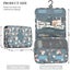 Makeup Travel Wash Bag Hanging Folding Waterproof Cosmetic Toiletries Storage Ca Carousel 2