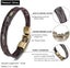 Men's Leather Bracelet Vintage Style 8.66in/22cm With Free Giftbox Carousel 2