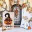 Halloween Garden Banner Double Sided Burlap Fall Pumpkin Garden Banner Indoor An Carousel 5