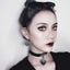 Leather Choker Necklace Heart Pendant Necklace Chian Rave Party Necklaces Jewelr Carousel 5