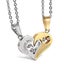His And Hers I Love You Heart Pendant Men Women Couple Alloy Necklace Accessorie Carousel 2