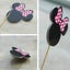 Mickey Minnie Cupcake Toppers And Wrappers Birthday Cake Decorations For Cute Th Carousel 3