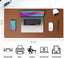 Leather Desk Pad Protector,mouse Pad,office Desk Mat, Laptop Desk Pad,waterproof Carousel 4