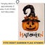 Halloween Garden Flag 12.5 X 18 Inch Double-sided Burlap Fall Pumpkin Garden Fla Carousel 4