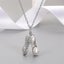 Natural Freshwater Pearls Peanut Pendant Necklace Fine Jewelry Gold And Silver Carousel 1