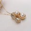 Natural Freshwater Pearls Peanut Pendant Necklace Fine Jewelry Gold And Silver Carousel 4
