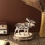 Forest Animal Rustic Wall Art Decor Wooden Farmhouse Wall Decoration Wooden Anim Carousel 2