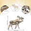 Forest Animal Rustic Wall Art Decor Wooden Farmhouse Wall Decoration Wooden Anim Carousel 3