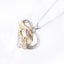 Mother And Daughter Hand In Hand Love Heart Necklace Jewelry Mother's Day Gift Carousel 4