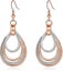 Kemstone Rose Gold Multilayer Dangling Earring Chandelier Dangle Earrings For Wo Carousel 1