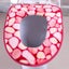 Pasted Toilet Seat Cover Closestool Washable Soft Plush Pad Warmer Cushion Botto Carousel 4