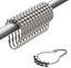 Shower Curtain Rings For Bathroom - Stainless Steel, Set Of 12, Chrome Carousel 1
