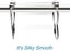 Shower Curtain Rings For Bathroom - Stainless Steel, Set Of 12, Chrome Carousel 2