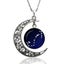 Scorpio Astrological Signs Hollow Moon Women Necklace Carousel 1