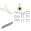 Professional Body Piercing Tool Kit Ear Nose Navel Nipple Stainless Steel Needle Carousel 4
