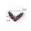 2 Pcs Women Hair Clip Korean Style V Shaped Rhinestone Side Clip Leaf Carousel 5