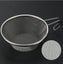 5pcs Set|Stainless Steel Camping Outdoor Sierra Cup with Colander Carousel 8
