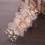 Pearl Rhinestones Headbands for Women Headwear Silk Flowers Bride Carousel 4