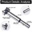 NEW new Woodworking Hinge Cutter Forstner Drill Bit Set 15-35mm *Clearance* Carousel 6