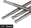6PCS 150mm 1/4 Hex Shank Magnetic Extension Socket Wrench Power Nut Driver Set Carousel 3