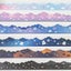 Starry Sky Washi Tape Scrapbooking Decorative Adhesive Tape Journal School Suppl Carousel 3