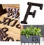 Cast Iron House Number Letter Box Numbers - Letter F *Local Buy* Carousel 2