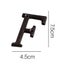 Cast Iron House Number Letter Box Numbers - Letter F *Local Buy* Carousel 3