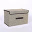 Storage Basket Folding Box, Foldable Basket, With Cardboard Reinforcement, 25 * Carousel 1