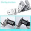 Stainless Steel Broom Holder, Storage Hanger(4 Locations And 5 Hooks) Carousel 2