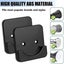 Shower Curtain Rod Mount Holder For Wall Adhesive Shower Rod Tension Retainer No Carousel 2