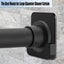Shower Curtain Rod Mount Holder For Wall Adhesive Shower Rod Tension Retainer No Carousel 3