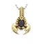 Punk Rock Scorpion King Stainless Steel Pendant Necklace Gold For Men Carousel 1