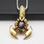 Punk Rock Scorpion King Stainless Steel Pendant Necklace Gold For Men Carousel 4